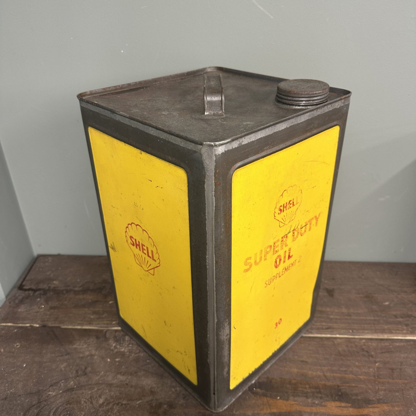 SHELL OIL CAN - #08800 image 3