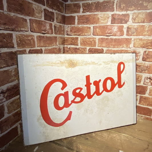 RARE CASTROL ENAMEL SIGN #5762 image 1