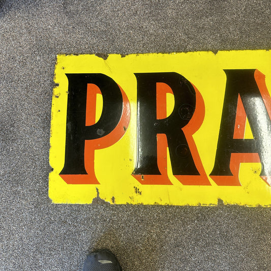 PRATTS ENAMEL SIGN #08425 image 1