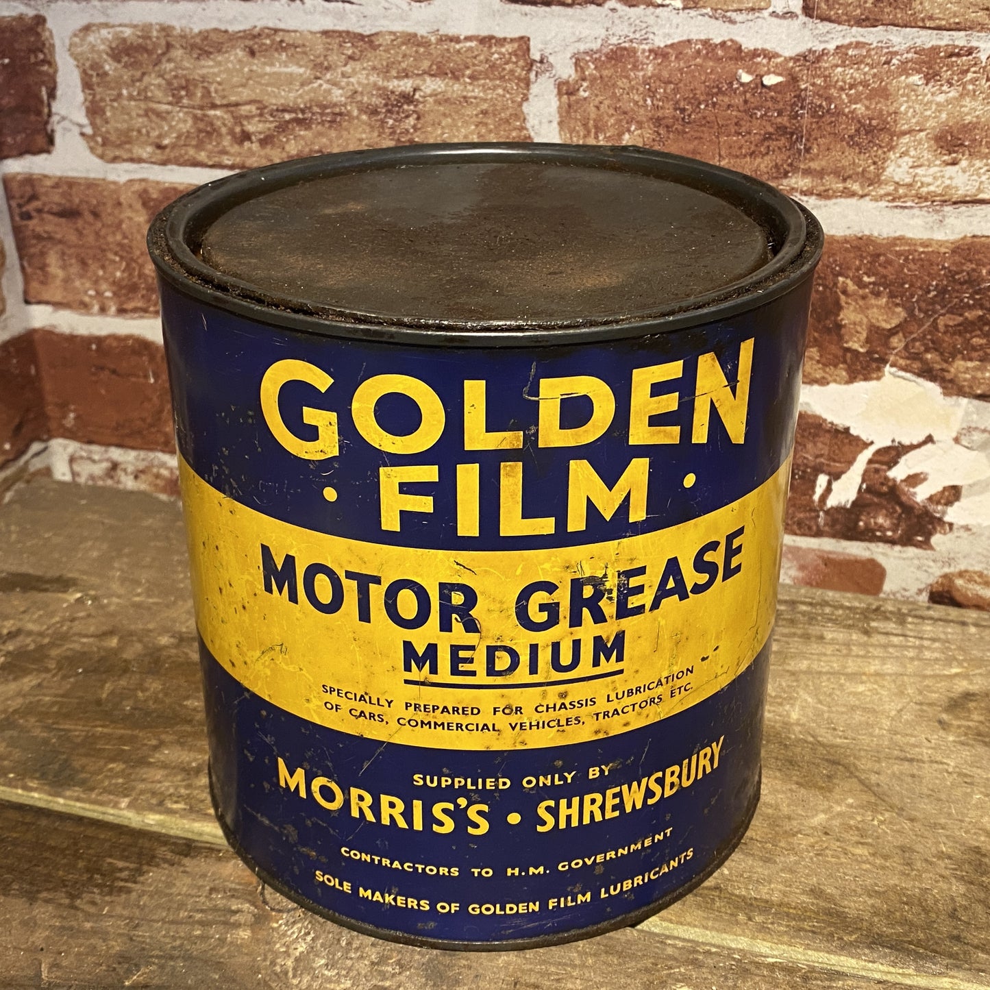 GOLDEN FILM GREASE TIN #6114 image 0