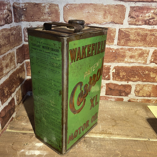 WAKEFIELD CASTROL MOTOR OIL 1 GALLON CAN #5539 image 1