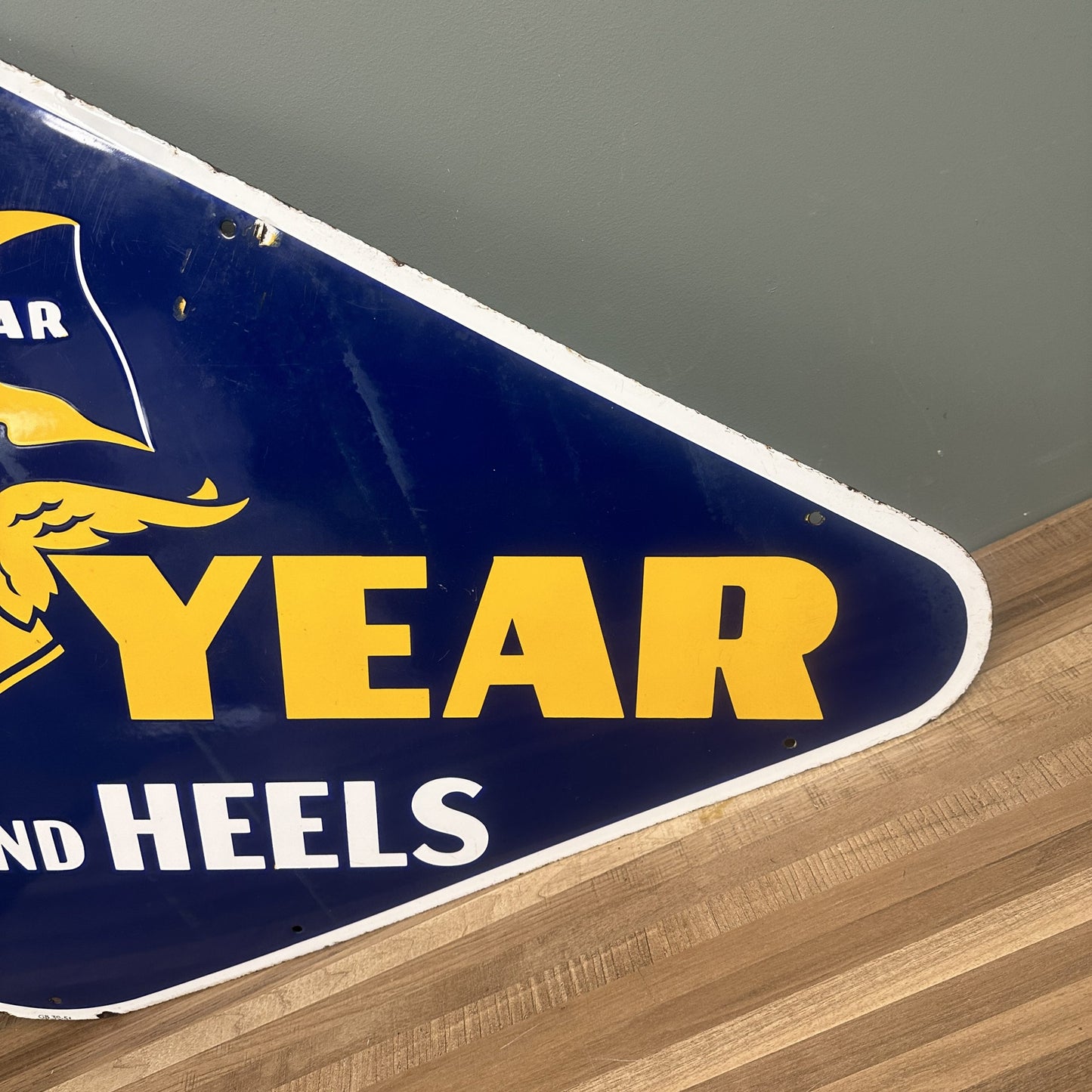 GOODYEAR ENAMEL SIGN #08426 image 3