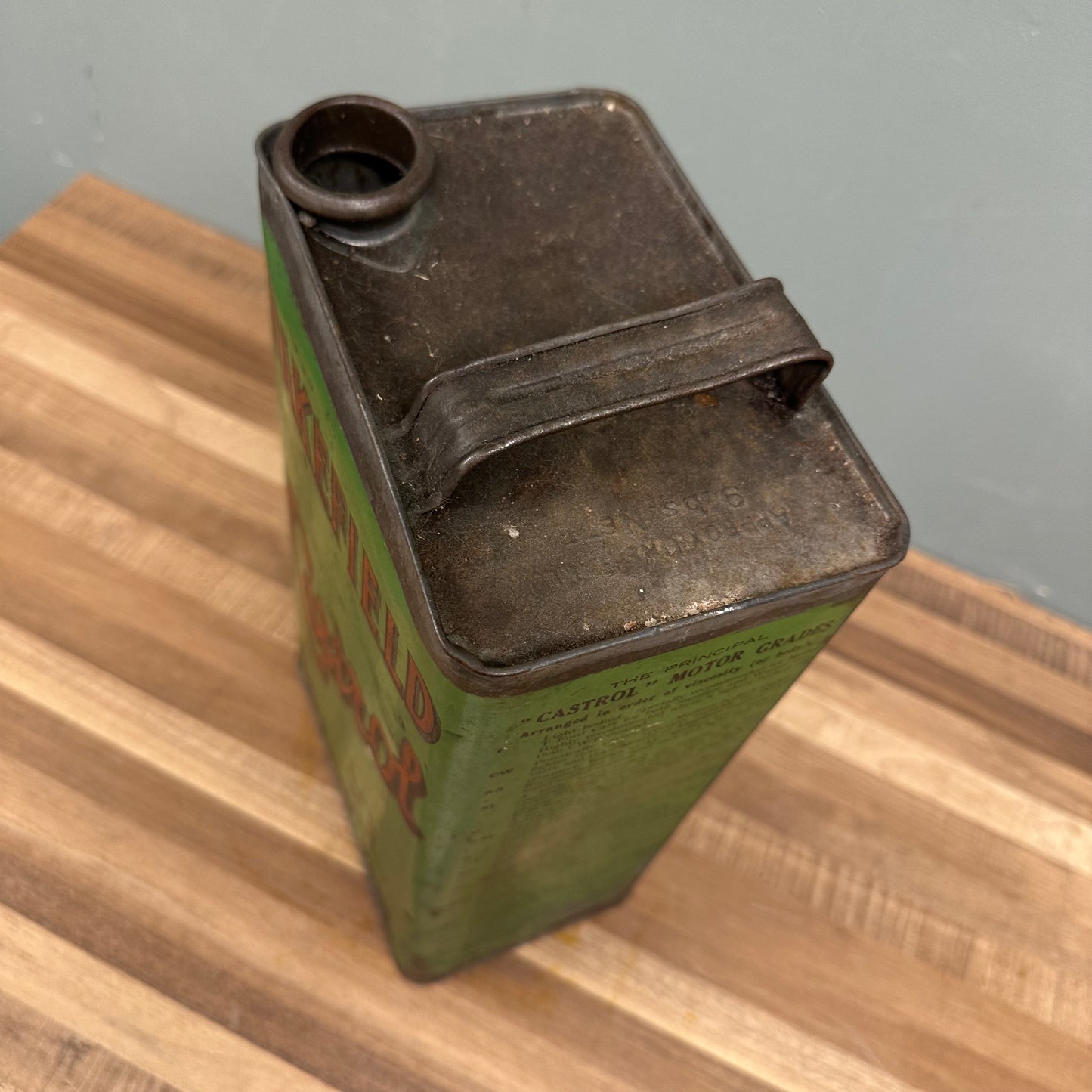 CASTROL XL OIL CAN #08448 image 4