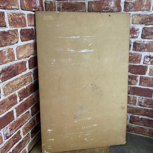 VINTAGE CARDBOARD SIGN - SIMONIZ #4595 image 1