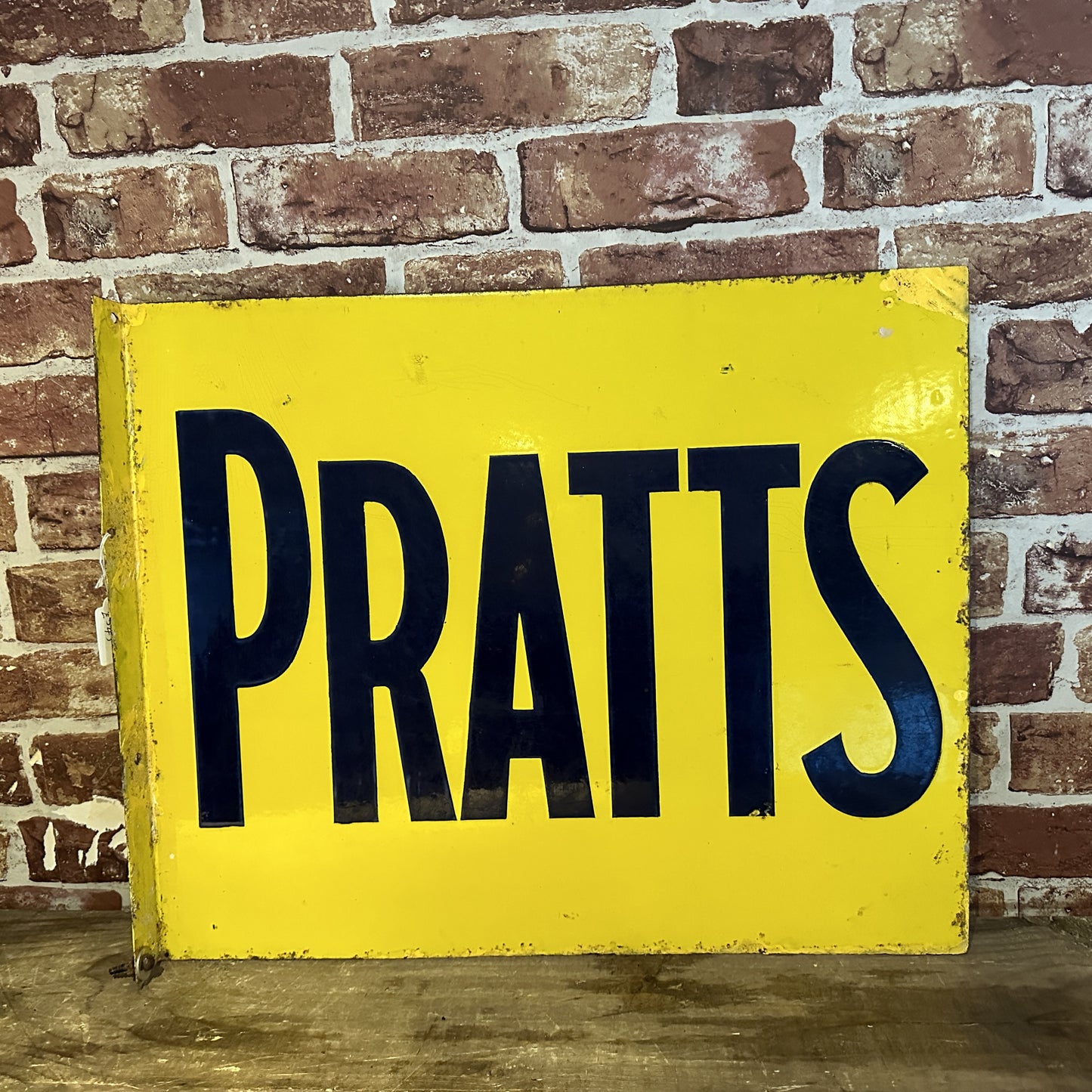PRATTS ENAMEL SIGN #7557 image 1