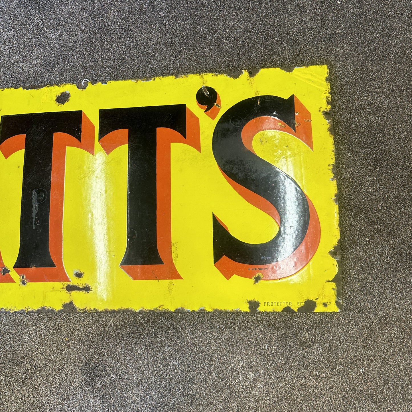 PRATTS ENAMEL SIGN #08425 image 4