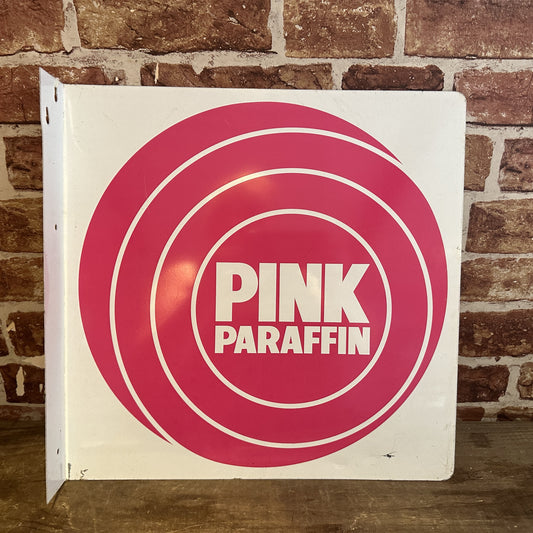 PINK PARAFFIN SIGN #6370 image 1