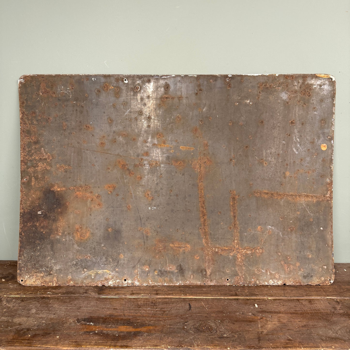 MOBIL OIL ENAMEL SIGN - #9221