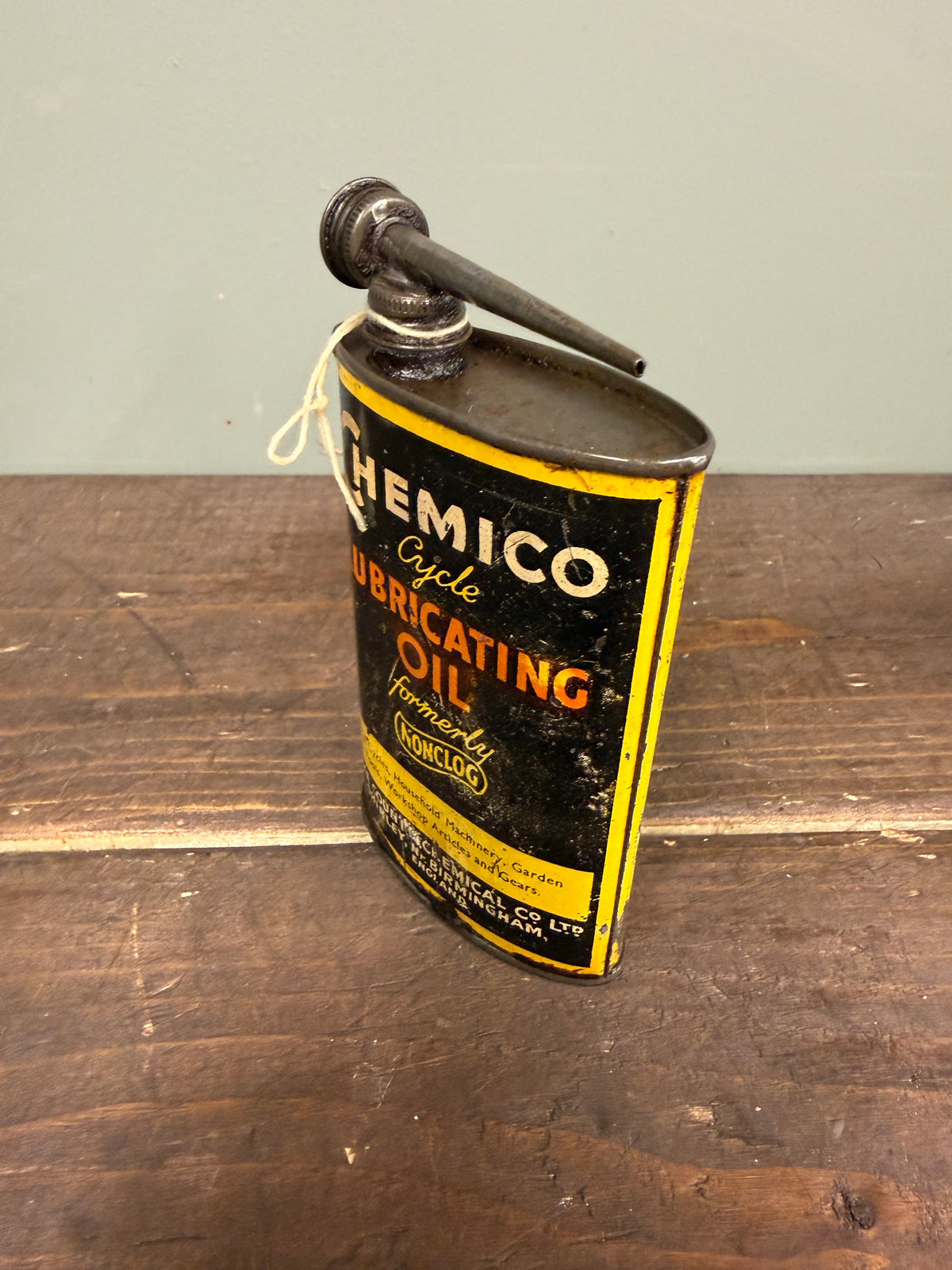 CHEMICO CYCLE OIL TIN #9267