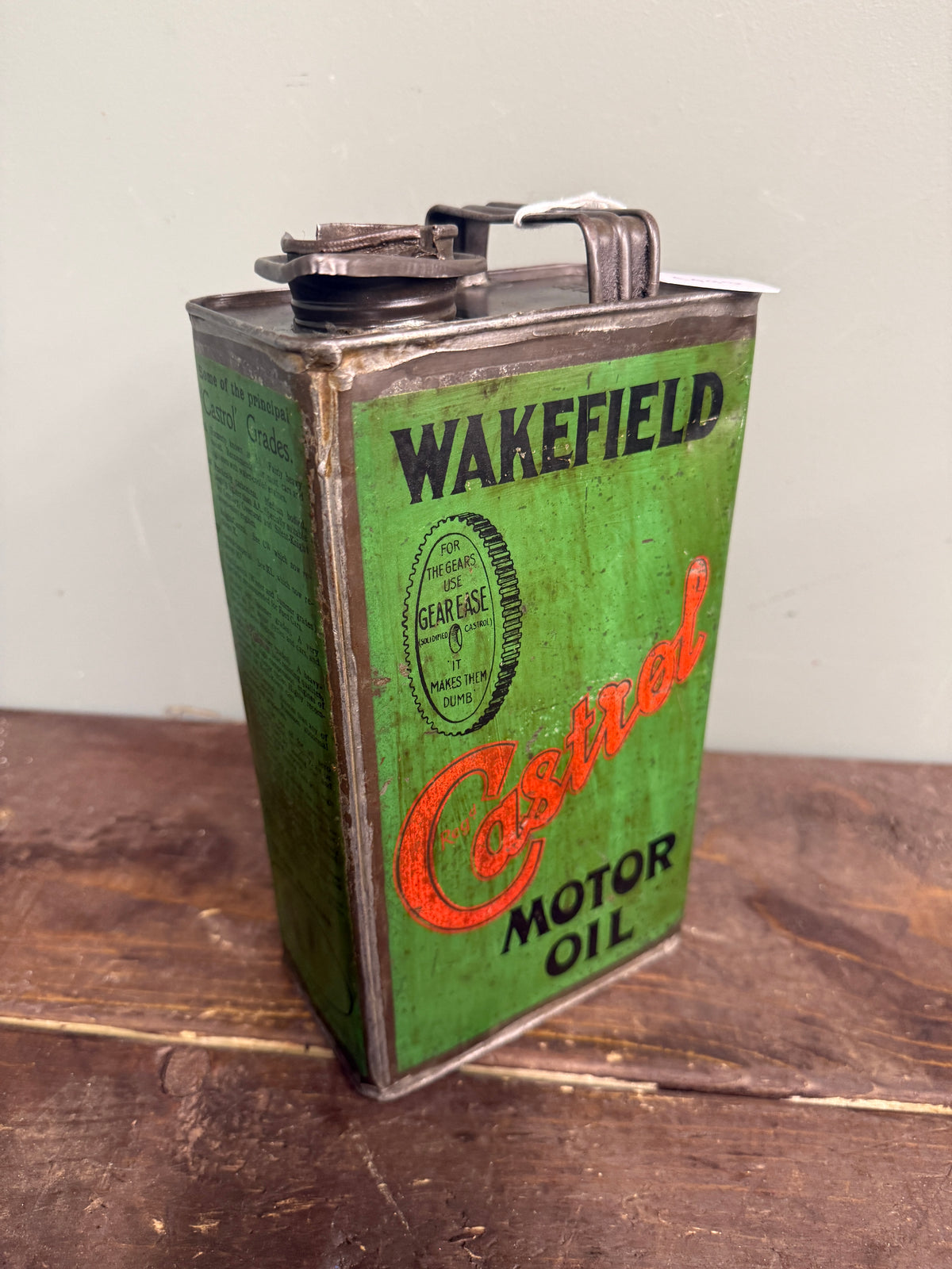 CASTROL WAKEFIELD PETROL CAN #9325
