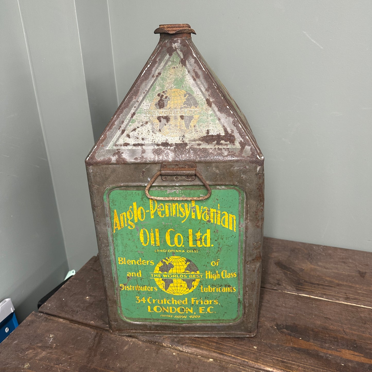 ANGLO 5 GALLON PYRAMID OIL CAN - #9003