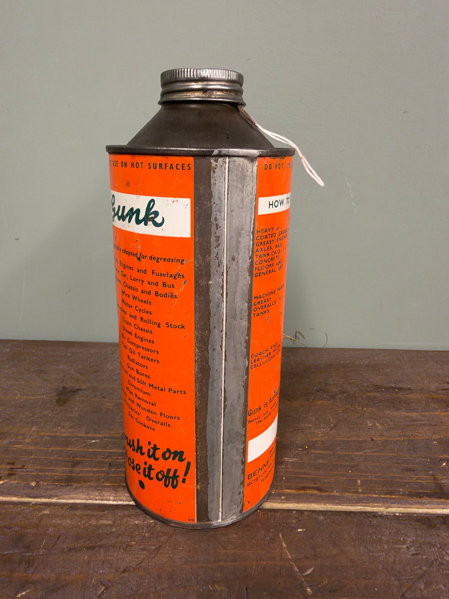 GUNK GREASE TIN #9366