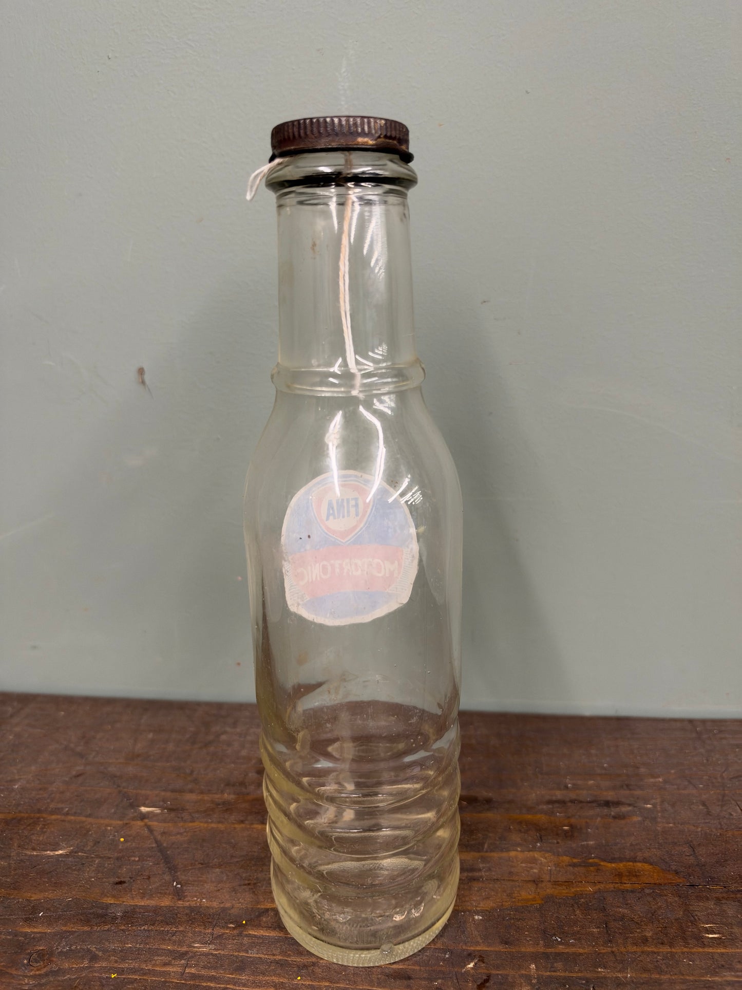 FINA MOTOR OIL BOTTLE #9374