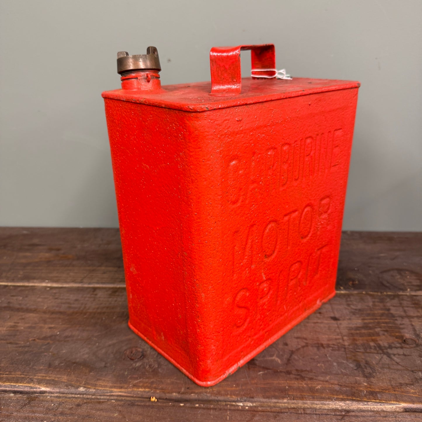 CARBURINE MOTOR SPIRIT PETROL CAN - #9116
