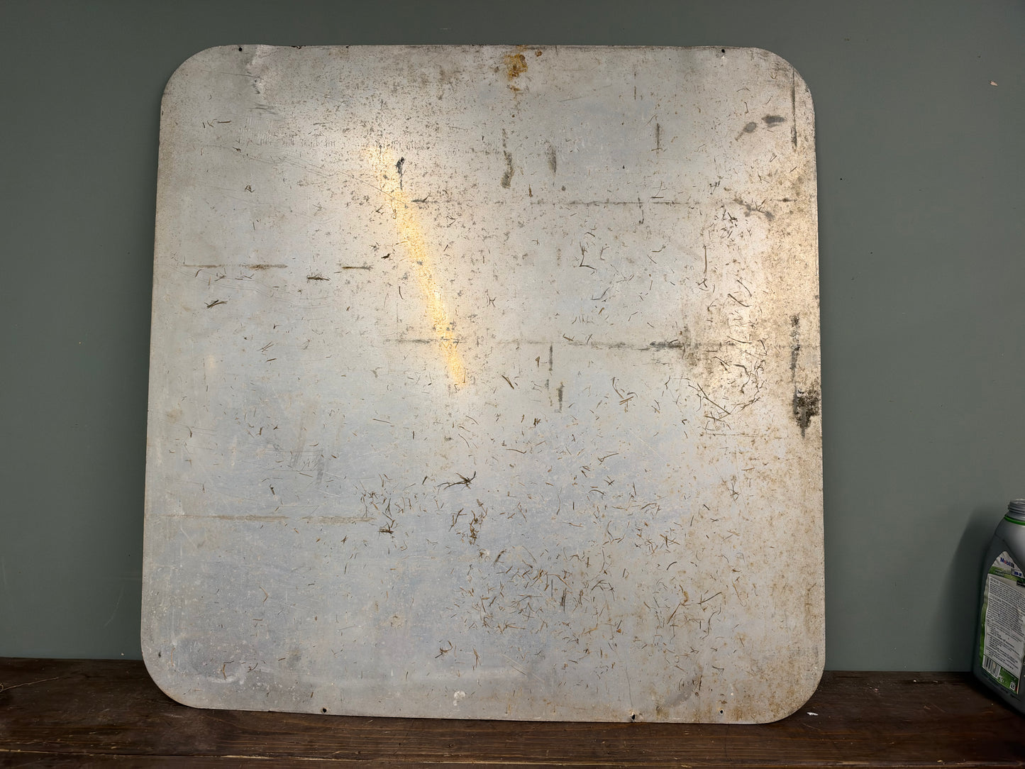 SHELL TIN SIGN #9481