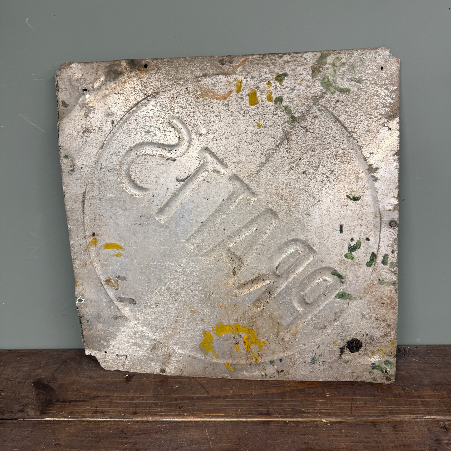 PRATTS TIN SIGN - #9152