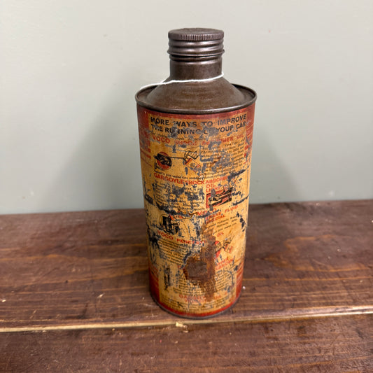 MOBILOIL OIL C QUART OIL CAN - #9166