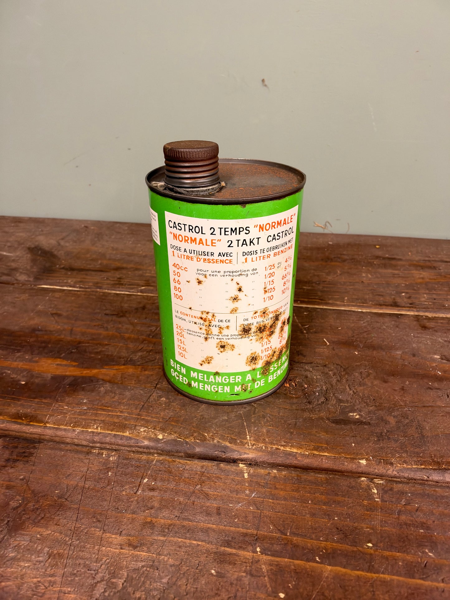 CASTROL OIL CAN #9556