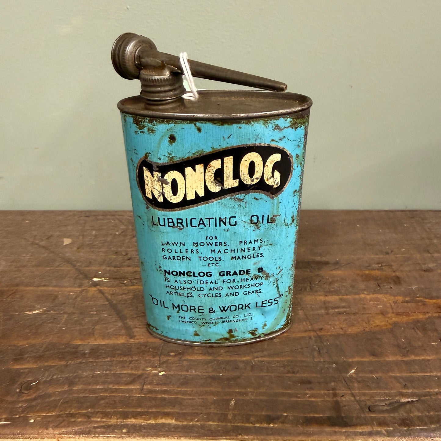 NON CLOG LUBRICATING OIL #9182