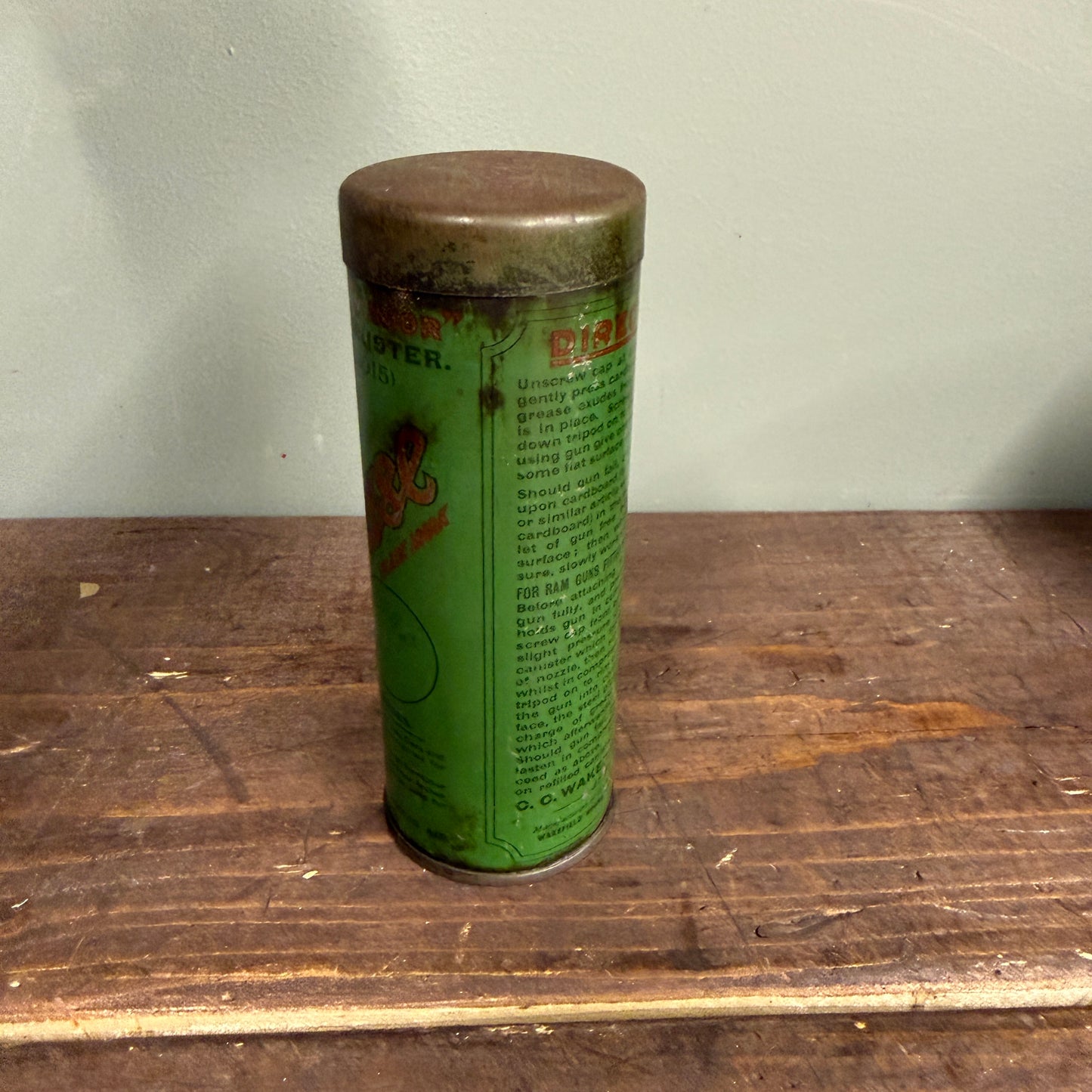 WAKEFIELD CASTROLEASE CANISTER #9183