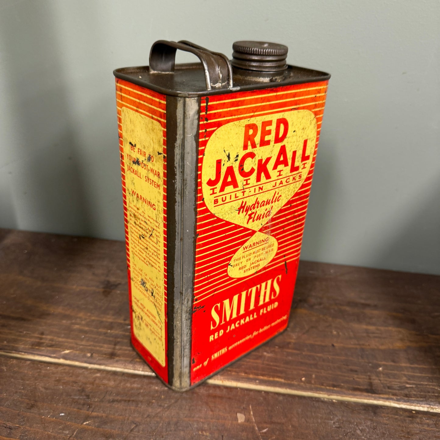 SMITHS RED JACKALL CAN #9193