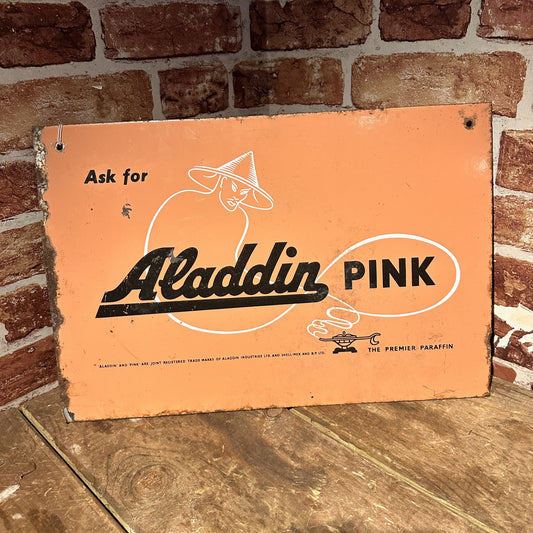 ALADIN PINK SIGN #6147 image 1
