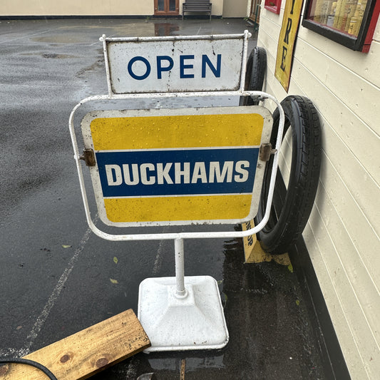 DUCKHAMS SWING SIGN #7602 image 1