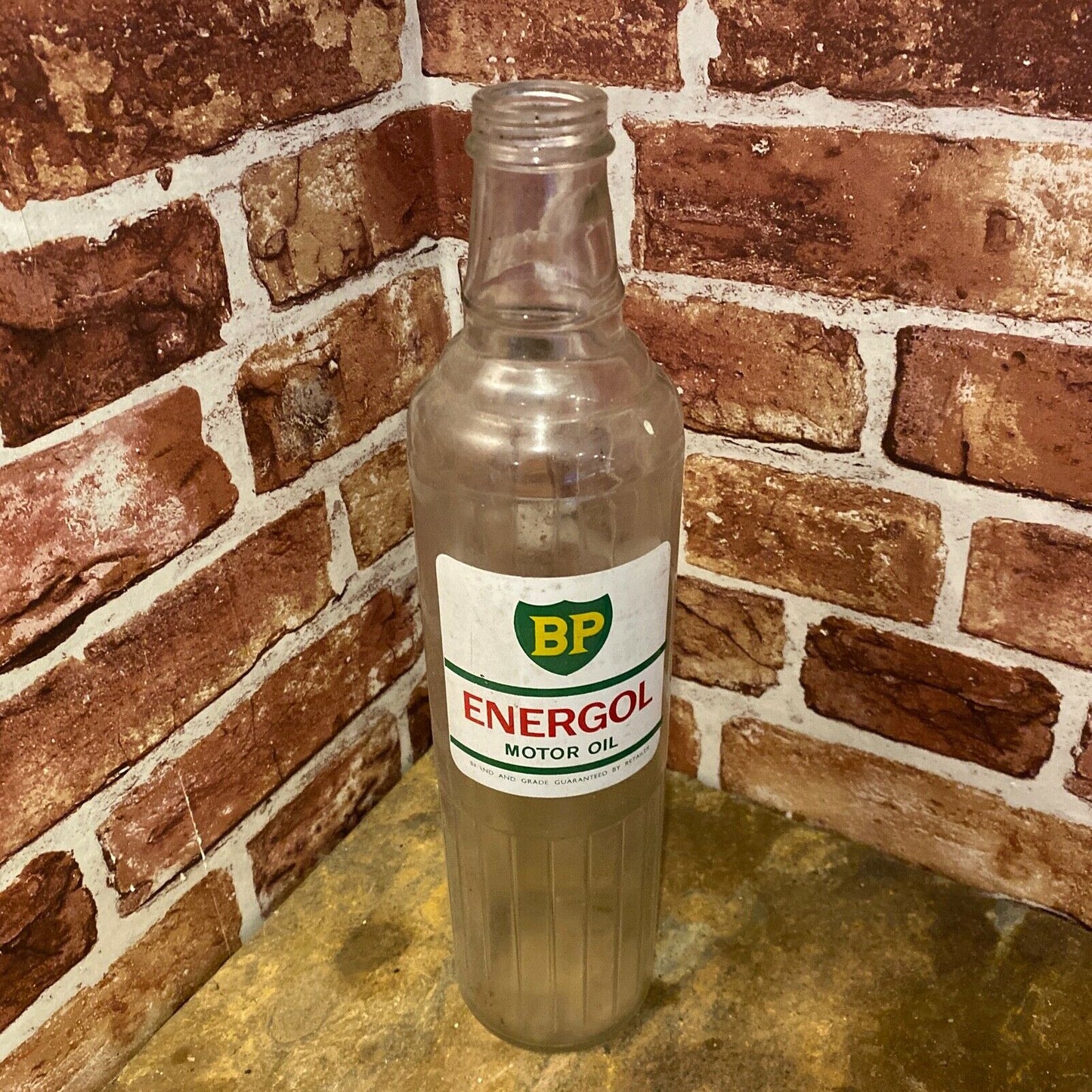 VINTAGE MOTOR OIL BOTTLES - BP ENERGOL #4104 image 0