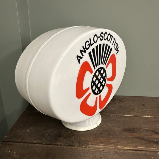 ANGLO SCOTTISH PETROL PUMP GLOBE #08252 image 1