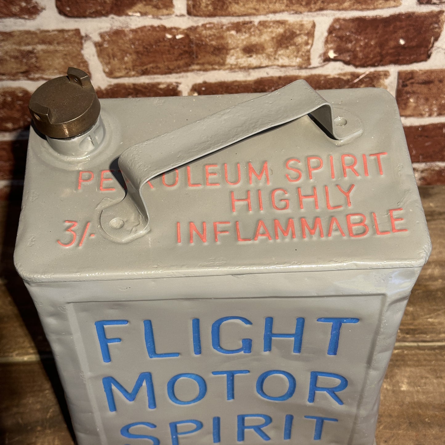 2 GALLON FLIGHT MOTOR SPIRIT CAN #08010 image 3