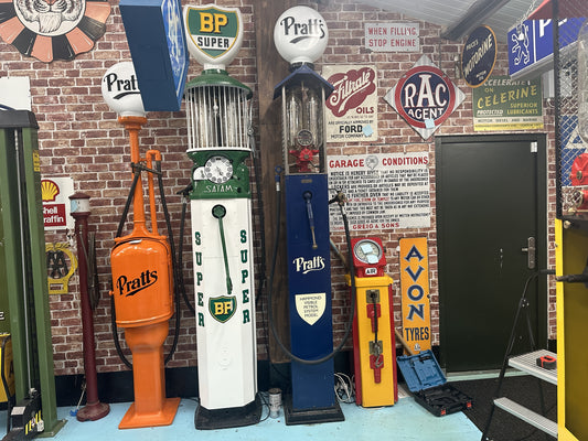 PRATTS HAMMOND VISIBLE PETROL PUMP #7731 image 1