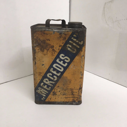 MERCEDES OIL HALF GALLON CAN #1140 image 1