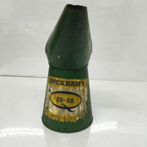Vintage Duckham's 20-50 Motor Oils Oil Jug Pourer