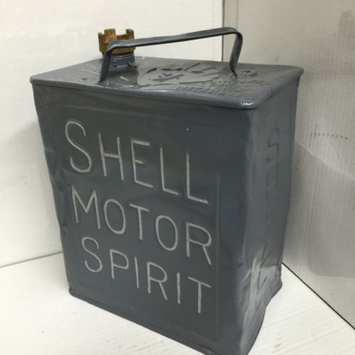 Shell Motor Spirit Petrol Can