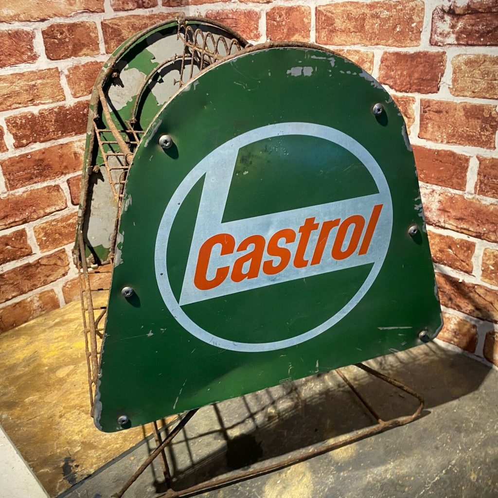 VINTAGE OIL CAN RACK CASTROL 4621 Matts Automobilia