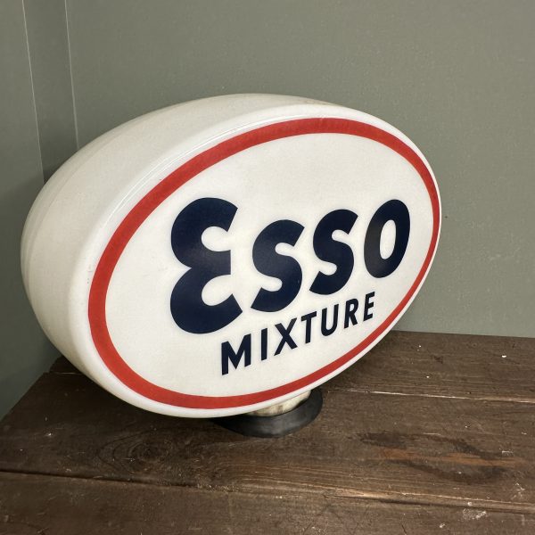 ESSO MIXTURE PETROL PUMP GLOBE #08254