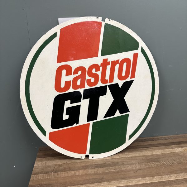CASTROL GTX TIN SIGN #08373 - Image 2