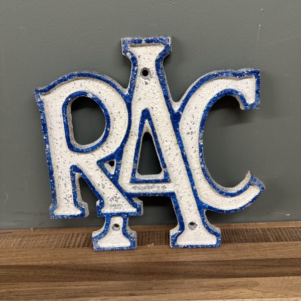 RAC CAST ALLOY SIGN #08392