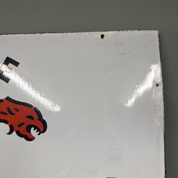 MOBILOIL  ENAMEL SIGN #08404 - Image 3