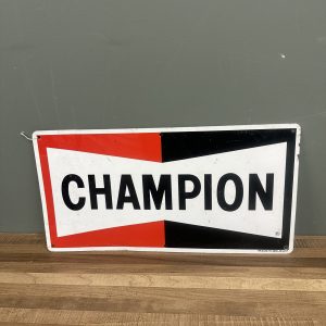 CHAMPION TIN SIGN #08414