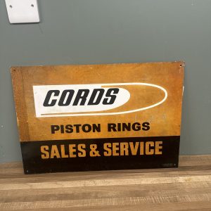 CORDS TIN SIGN #08433