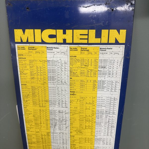 MICHELIN TIN SIGN #08429 - Image 2