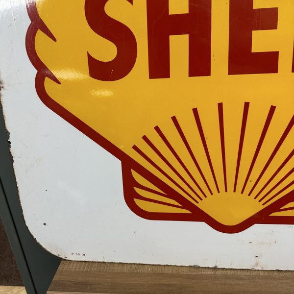 SHELL ENAMEL SIGN #08521 - Image 5