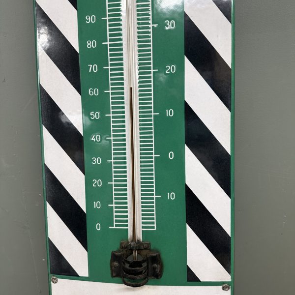 DUCKHAMS THERMOMETER ENAMEL SIGN #08542 - Image 4