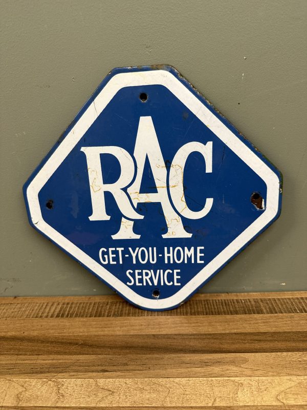 RAC ENAMEL SIGN #08546