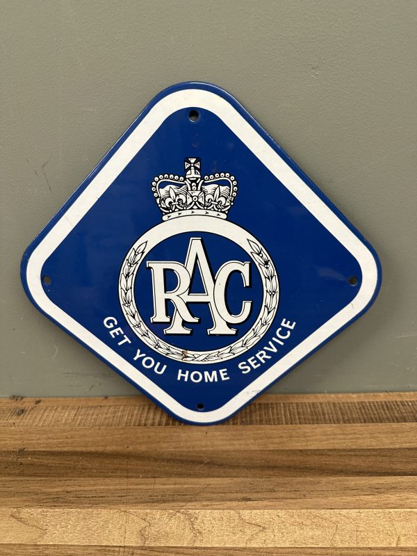 RAC ENAMEL SIGN #08547