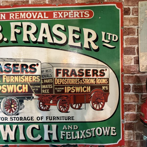 IPSWICH ENAMEL SIGN #08479 - Image 3