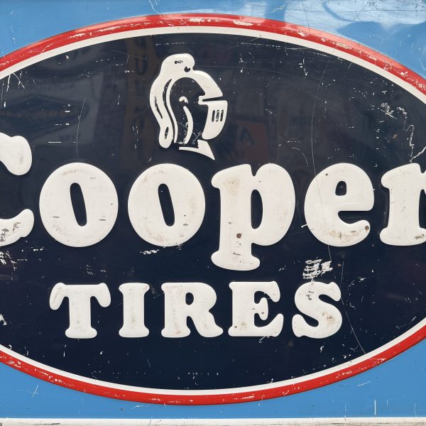 COOPER TIRES TIN SIGN #08624 - Image 2