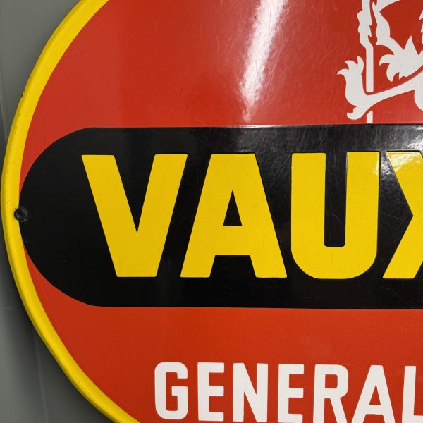 VAUXHALL ENAMEL SIGN   #09899 - Image 2