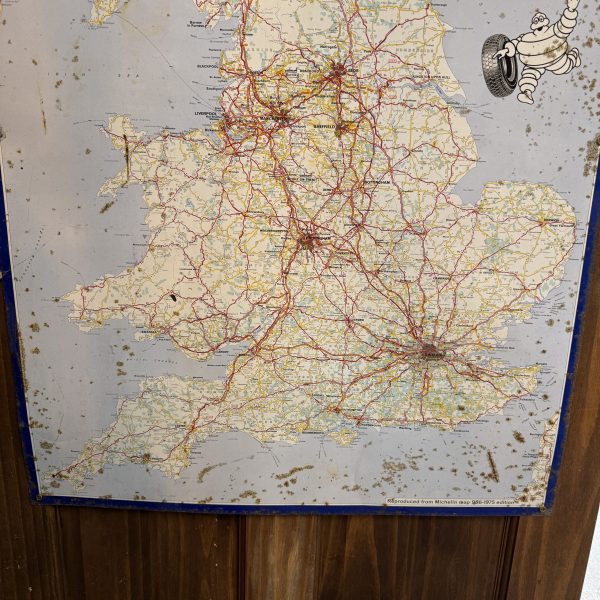 MICHELLIN MAP TIN SIGN  #09906 - Image 3